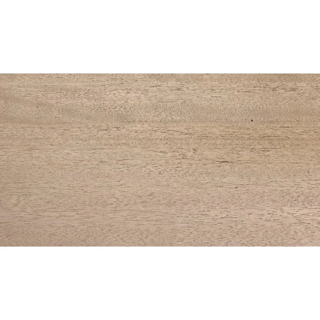 Noir Travis Wood Rectangle Dining Table