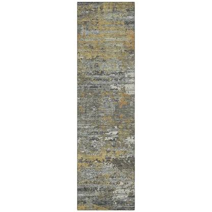 LOOMLAN Rugs Trazia Gold Washable Indoor-Outdoor Rug