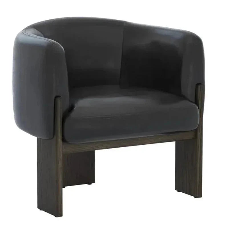 SUNPAN Trine Leather Luxurious Lounge Chair