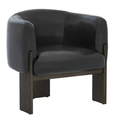 SUNPAN Trine Leather Luxurious Lounge Chair