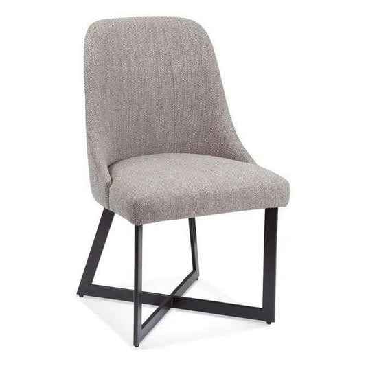 Bassett Mirror Trucco Fabric Armless Dining Chair 2PC