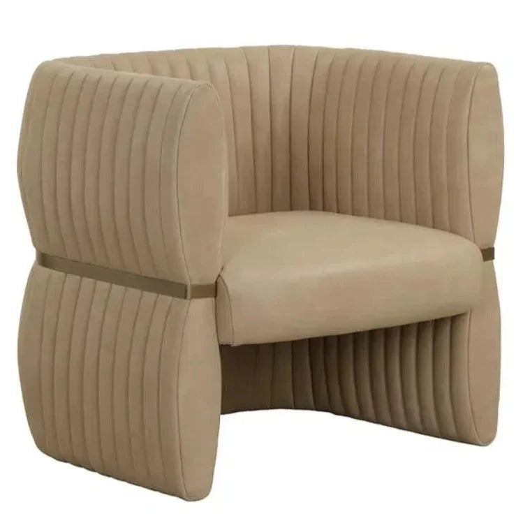 SUNPAN Tryor Leather Lounge Chair