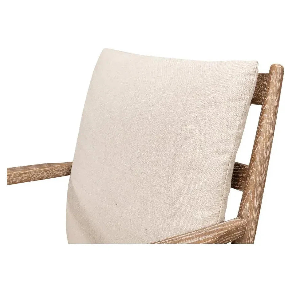Sarreid Tugen Cream Dining Armchair