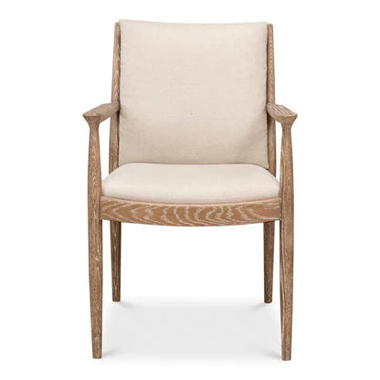 Sarreid Tugen Cream Dining Armchair