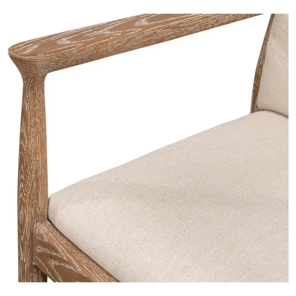 Sarreid Tugen Cream Dining Armchair