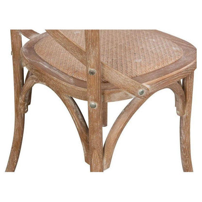 Sarreid Tuileries Wood Armless Dining Chair 2PC