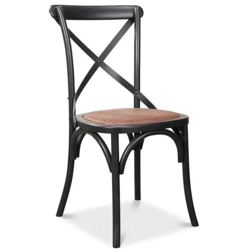 Sarreid Tuileries Wood Armless Dining Chair 2PC