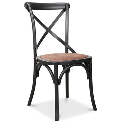 Sarreid Tuileries Wood Armless Dining Chair 2PC