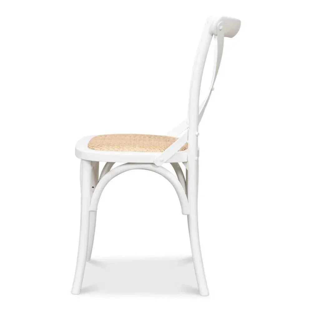 Sarreid Tuileries Wood Armless Dining Chair 2PC