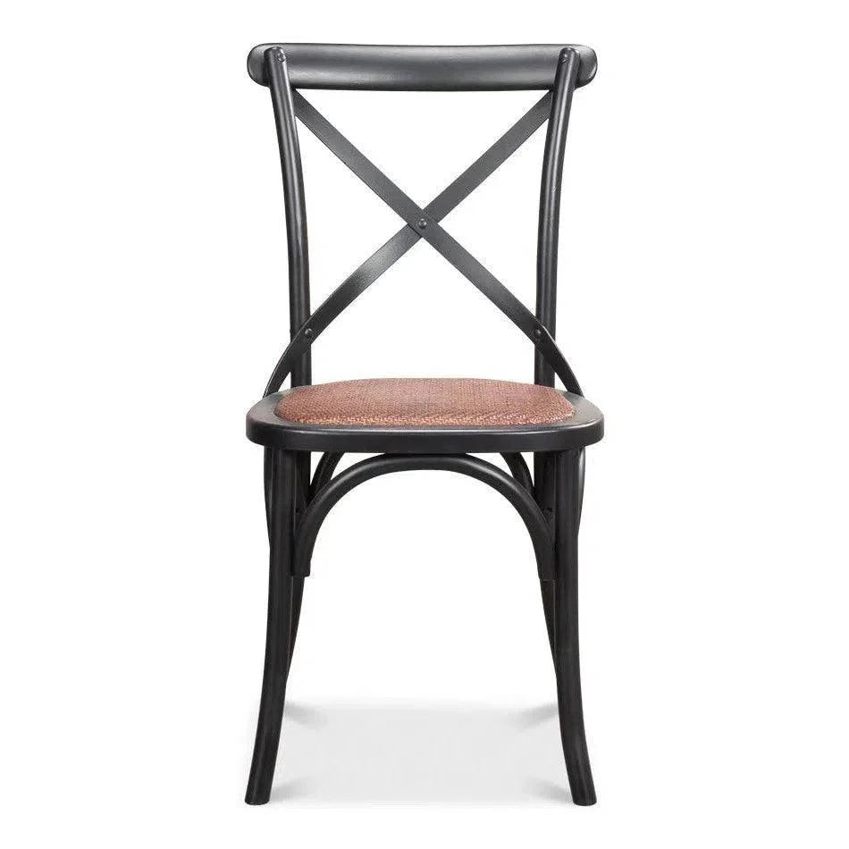 Sarreid Tuileries Wood Armless Dining Chair 2PC