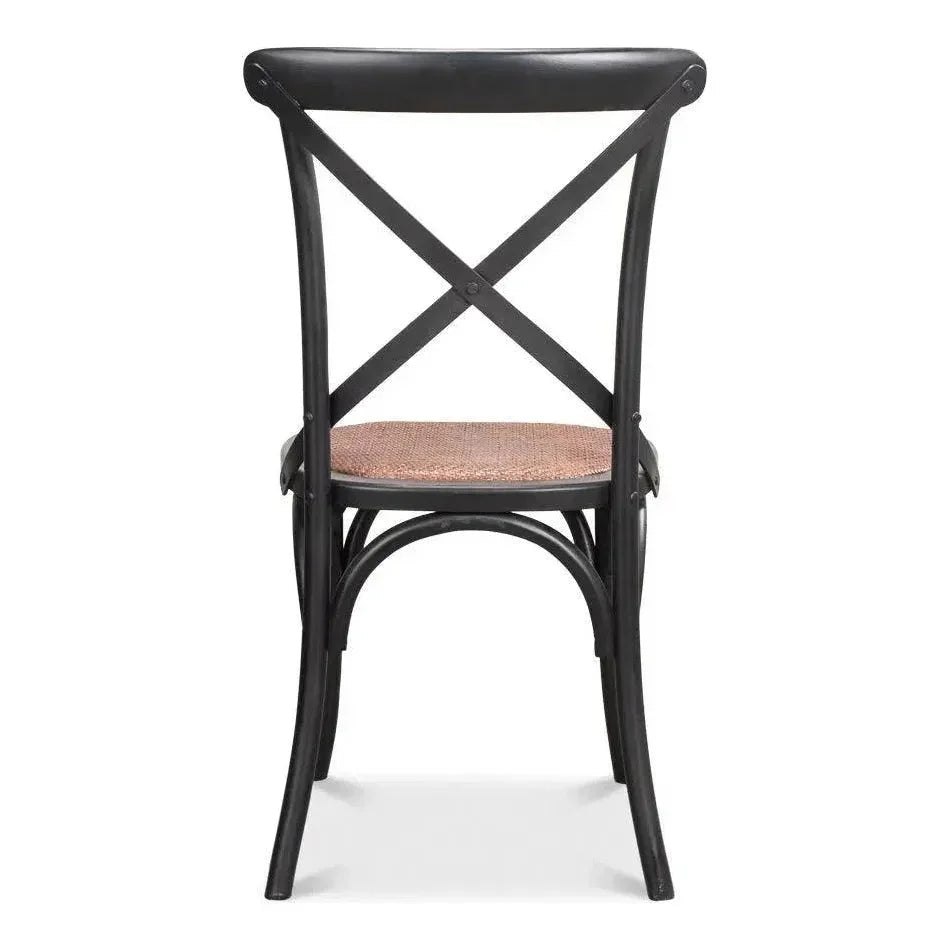 Sarreid Tuileries Wood Armless Dining Chair 2PC