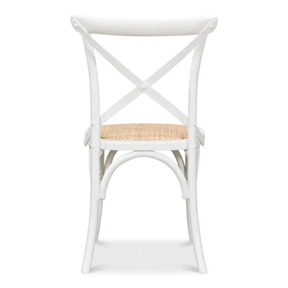 Sarreid Tuileries Wood Armless Dining Chair 2PC