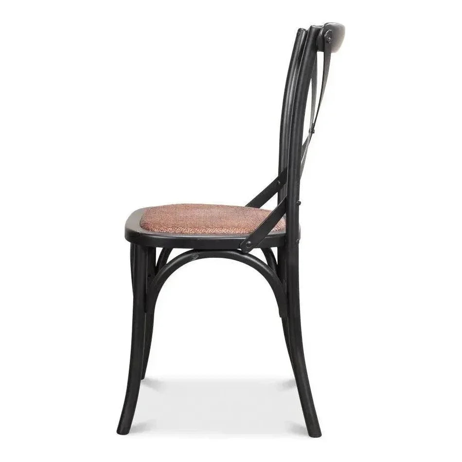 Sarreid Tuileries Wood Armless Dining Chair 2PC