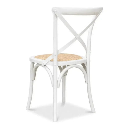 Sarreid Tuileries Wood Armless Dining Chair 2PC