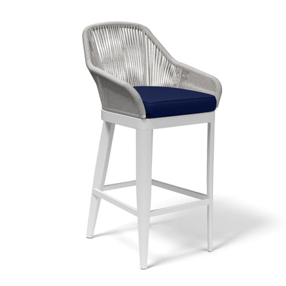 Miami Sunbrella Upholstered Stylish Weatherproof Outdoor Bar Stool