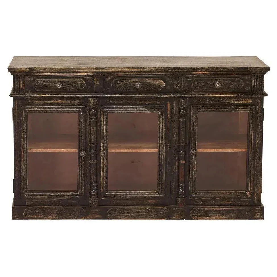 LOOMLAN Tanla Glass Door Accent Sideboard