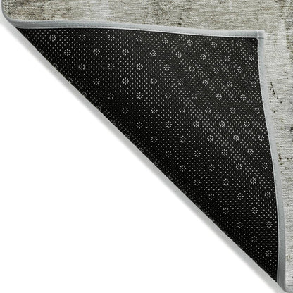 LOOMLAN Rugs Tundra Brown Washable Indoor-Outdoor Rug