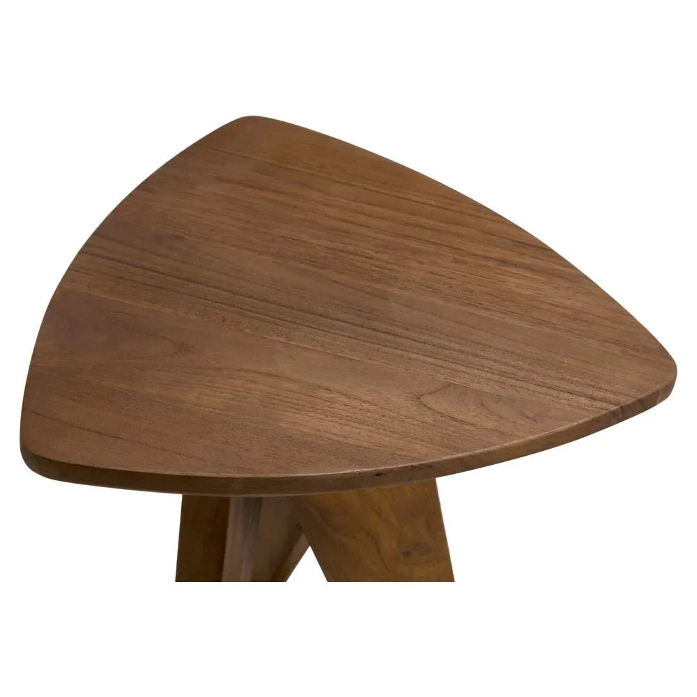 Noir Twist Design Wooden Counter Stool
