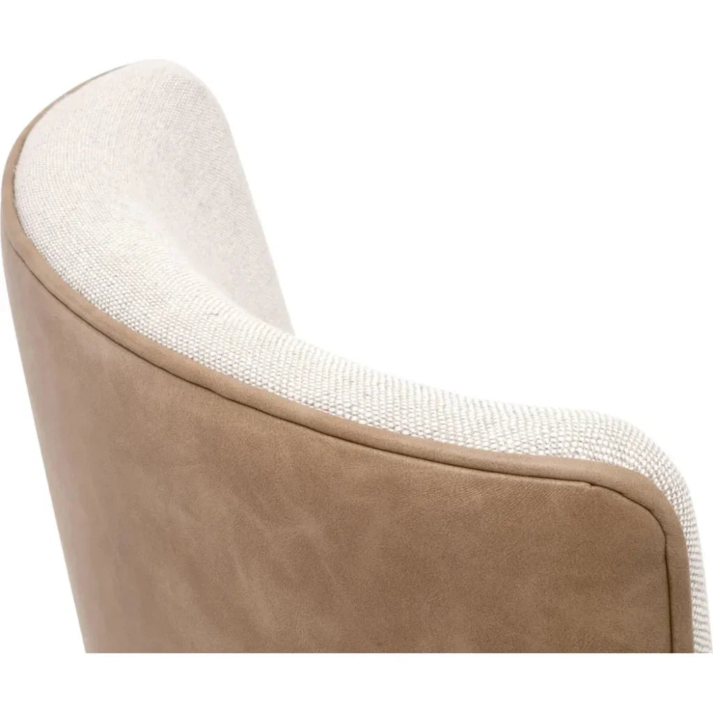 Two Tone Performance Duet Dining Chairs 2PC - LOOMLAN - Essentials For Living - Dining Chairs