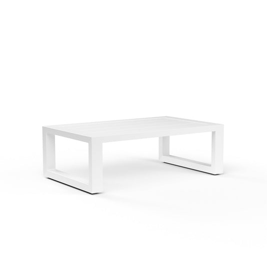 Newport Aluminum Made Rectangular Outdoor Coffee Table