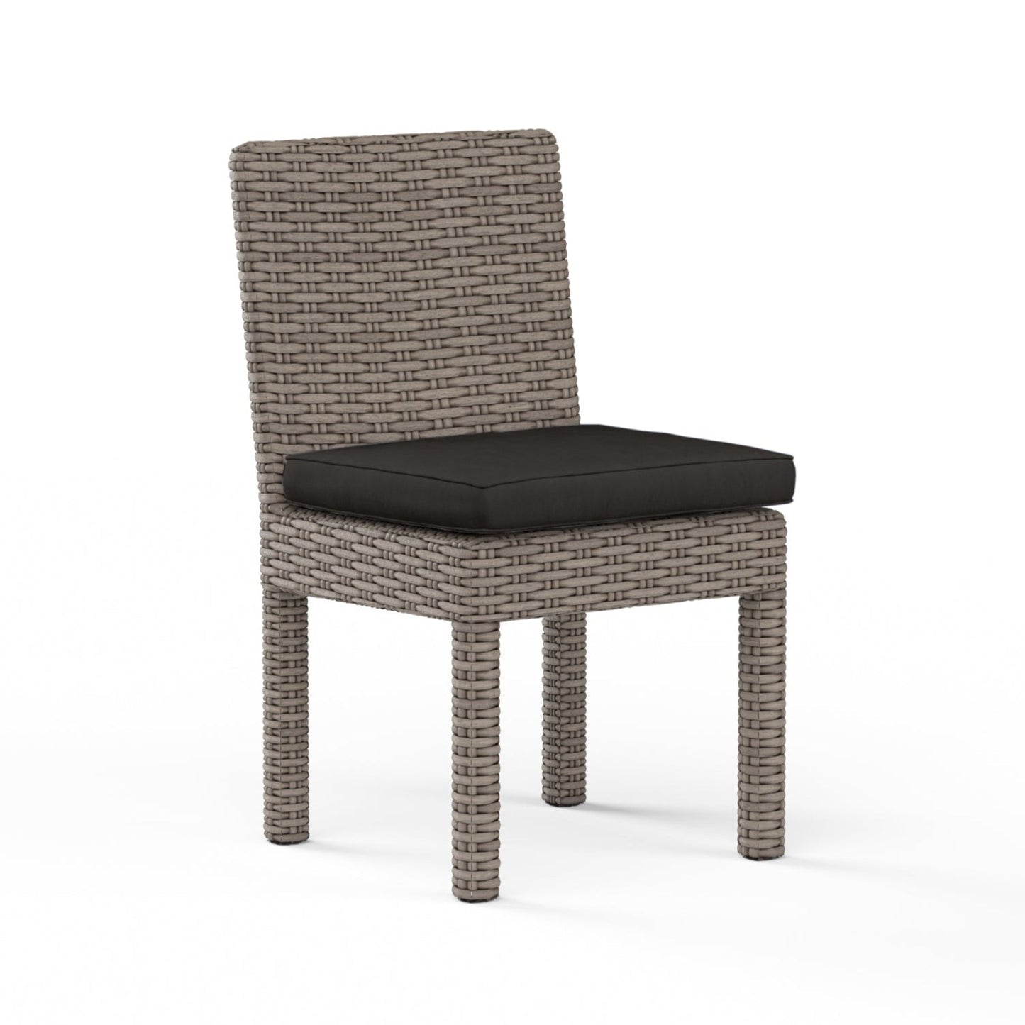 Coronado Sunbrella Upholstered Armless Outdoor Dining Chair (Set of 2)