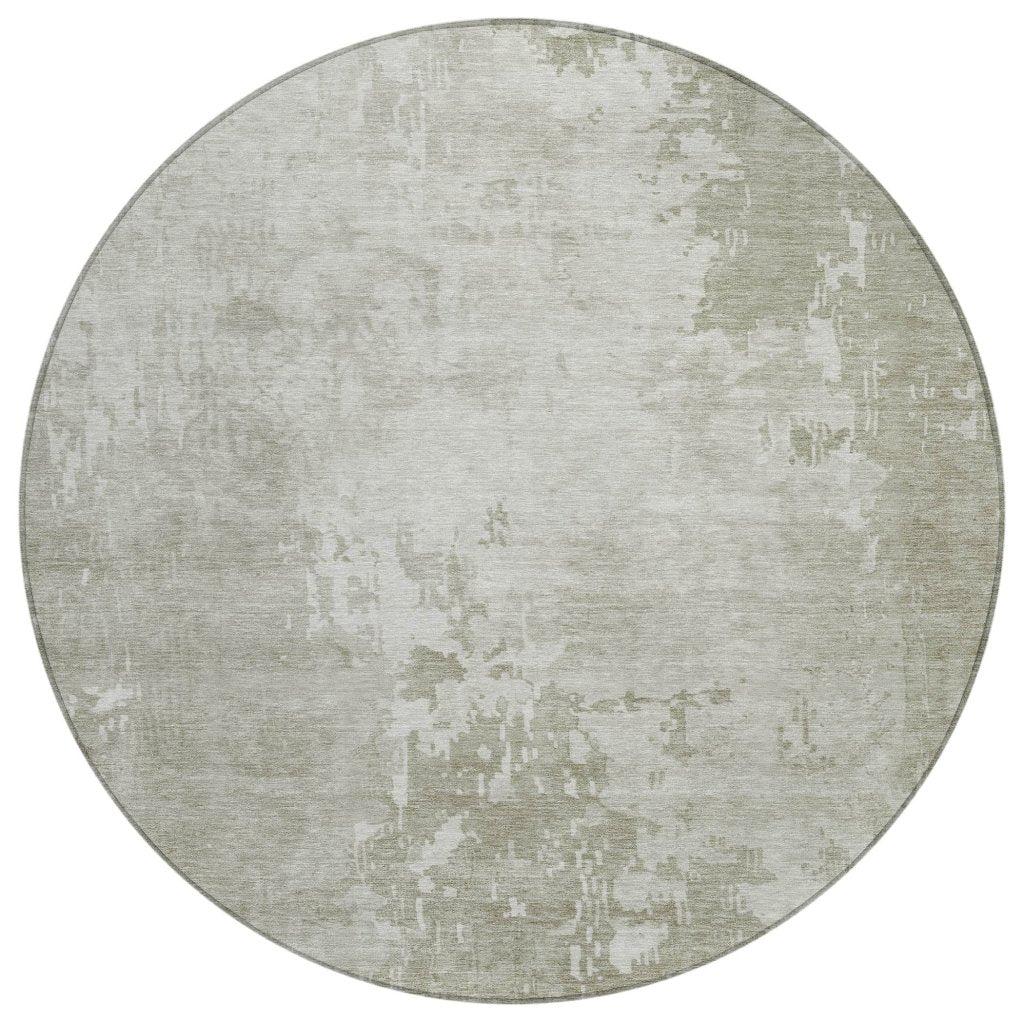 LOOMLAN Rugs Uma Ivory Washable Indoor-Outdoor Rug