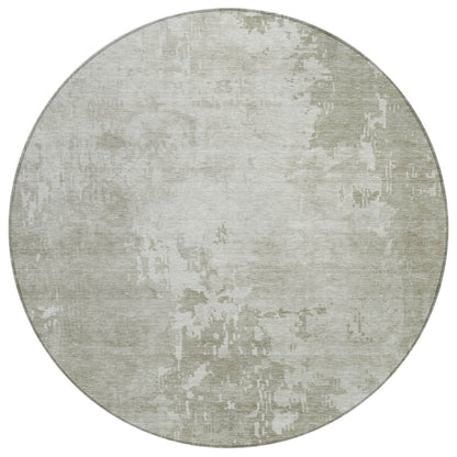 LOOMLAN Rugs Uma Ivory Washable Indoor-Outdoor Rug
