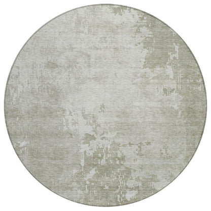 LOOMLAN Rugs Uma Ivory Washable Indoor-Outdoor Rug