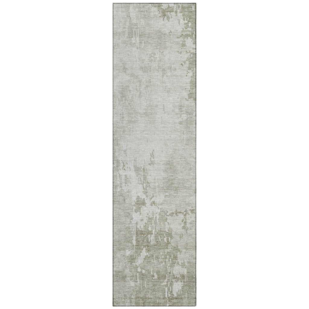 LOOMLAN Rugs Uma Ivory Washable Indoor-Outdoor Rug