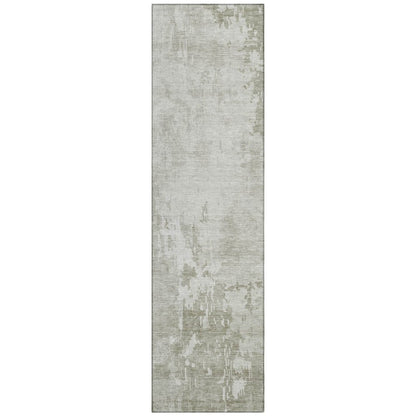 LOOMLAN Rugs Uma Ivory Washable Indoor-Outdoor Rug