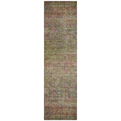 Umbrea Green Washable Indoor - Outdoor Rug - LOOMLAN - LOOMLAN Rugs - Outdoor Rugs