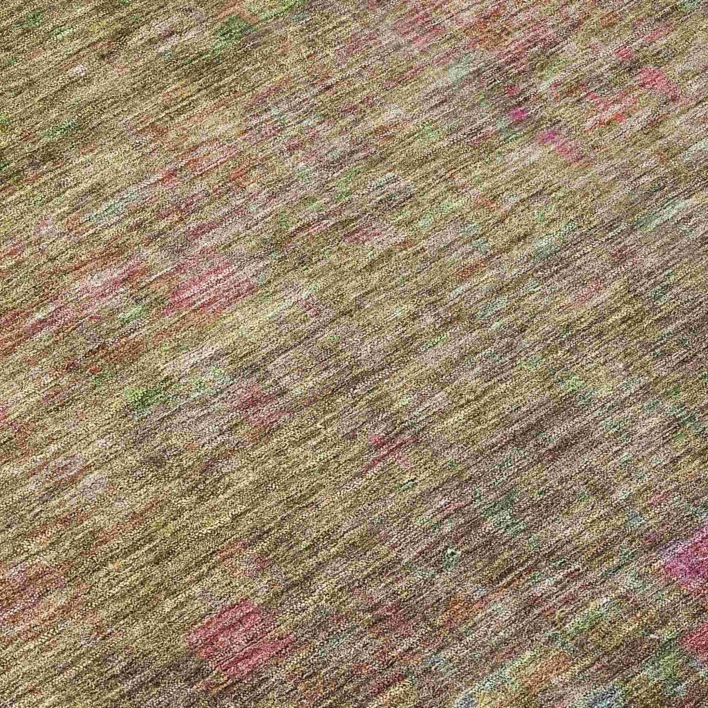 Umbrea Green Washable Indoor - Outdoor Rug - LOOMLAN - LOOMLAN Rugs - Outdoor Rugs