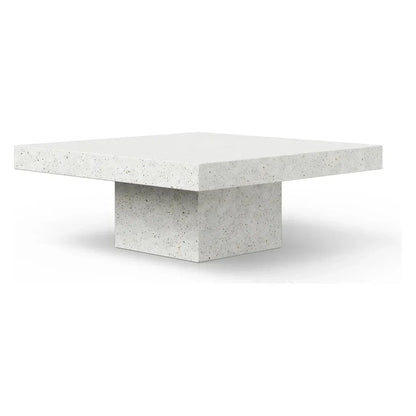 Urbia Una Minimalist Ivory Outdoor Coffee Table