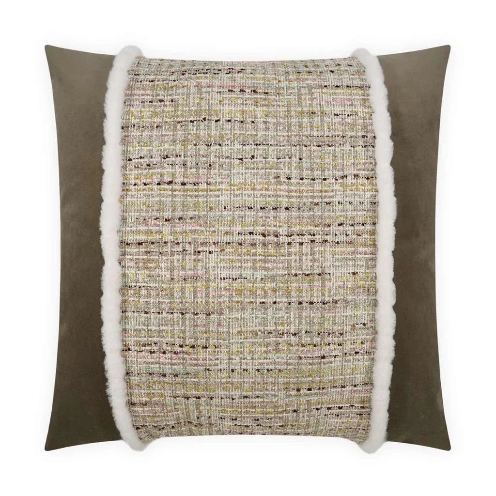 Underwood Center Handmade Cotton Throw Pillow