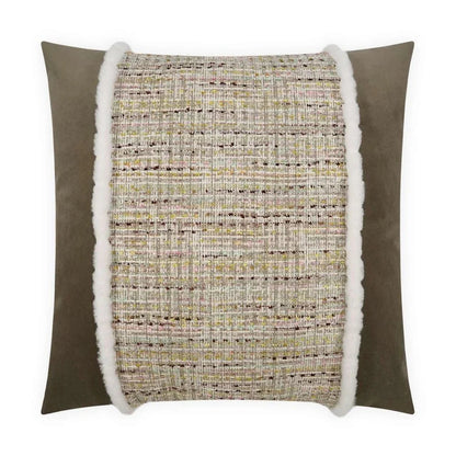 Underwood Center Handmade Cotton Throw Pillow