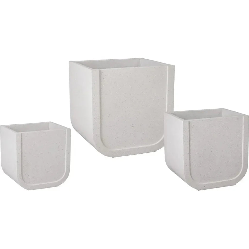 Uri Square Terrazzo Planter