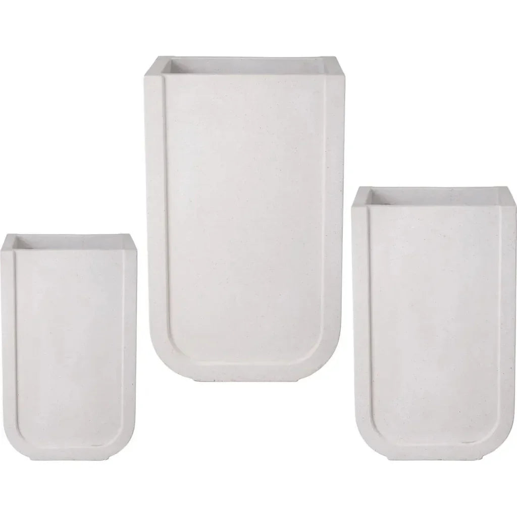 Uri Terrazzo Square Planter