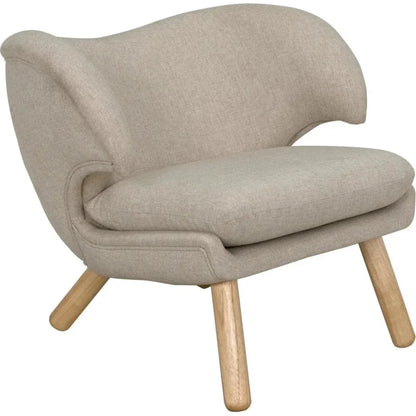 Valerie Fabric Armless Chair