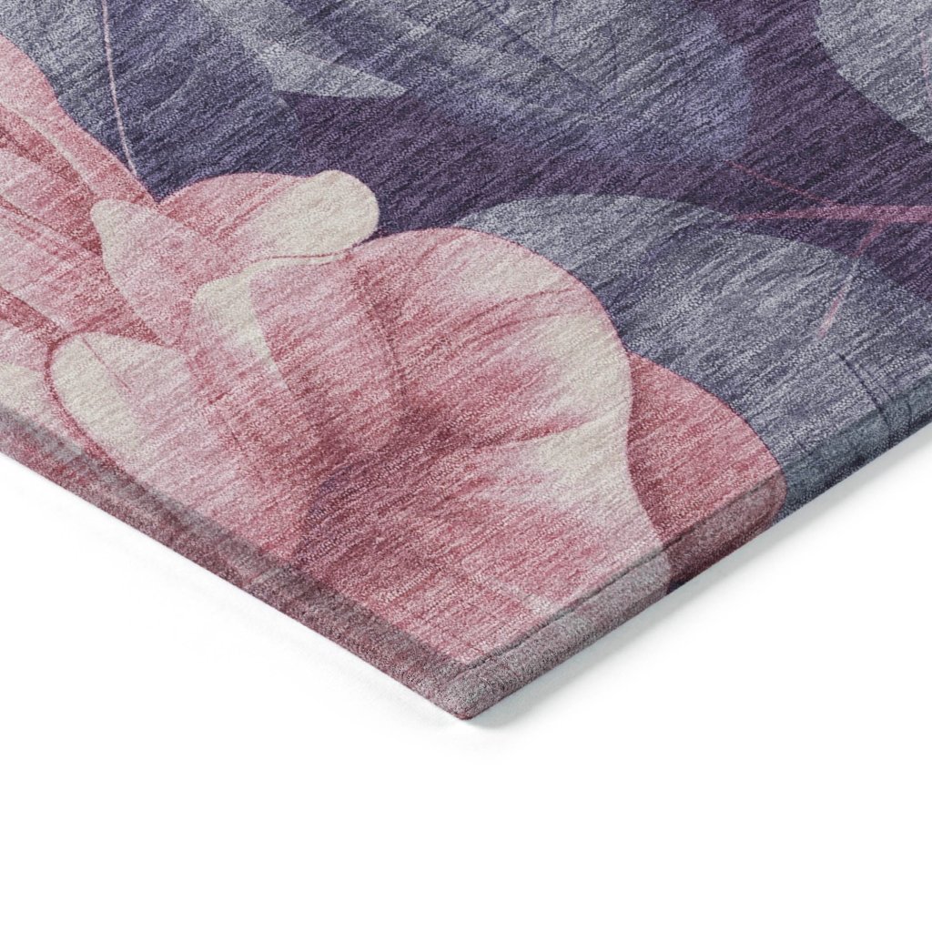 Vashira Pink Washable Indoor - Outdoor Rug - LOOMLAN - LOOMLAN Rugs - Outdoor Rugs