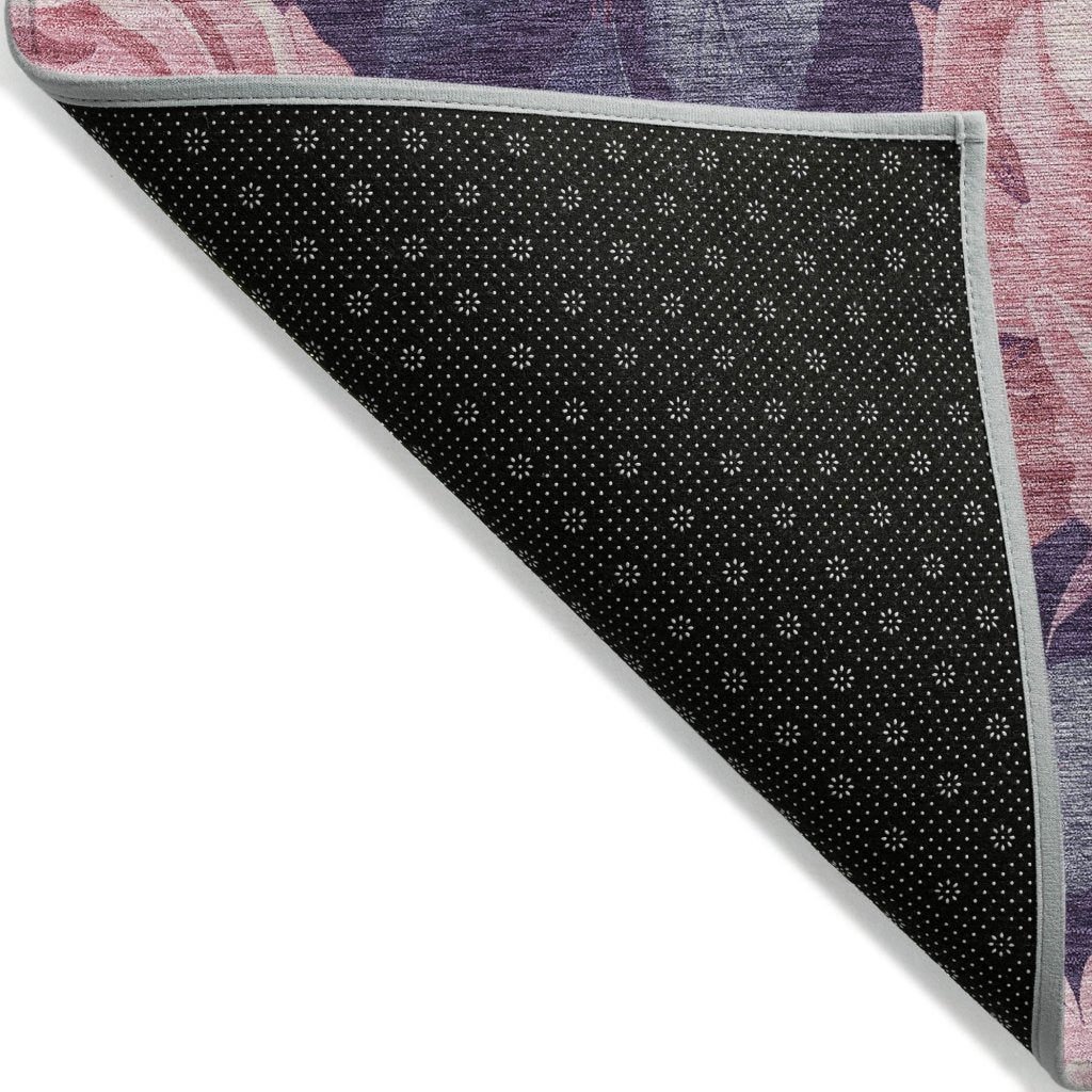 Vashira Pink Washable Indoor - Outdoor Rug - LOOMLAN - LOOMLAN Rugs - Outdoor Rugs