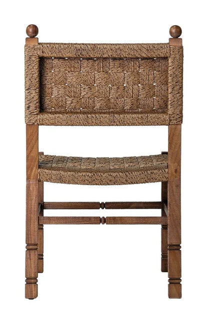Vaterra Pecan Matte Patio Dining Side Chair (Set Of 2) - LOOMLAN - Seasonal Living - Outdoor Dining Chairs