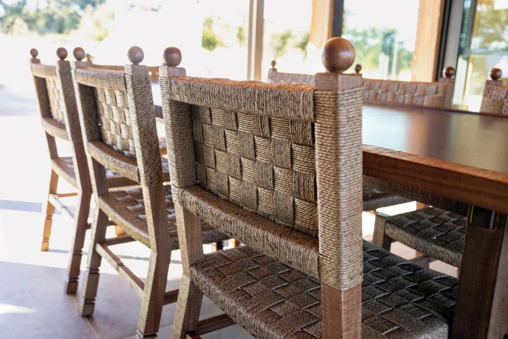 Vaterra Pecan Matte Patio Dining Side Chair (Set Of 2) - LOOMLAN - Seasonal Living - Outdoor Dining Chairs