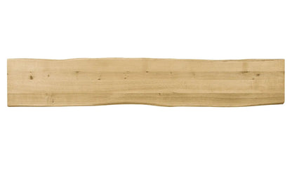 92 Inch Bent Industrial Live Edge Dining Bench