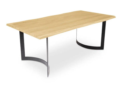 Bent Live Edge Reclaimed Wood Dining Table - view 10