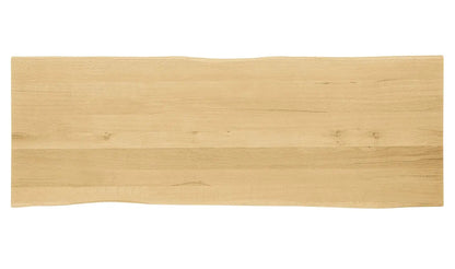 Bent Live Edge Industrial Counter Table