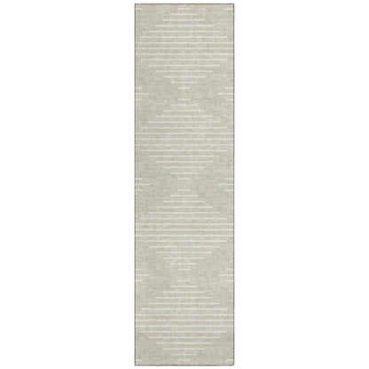 LOOMLAN Rugs Velina Beige Washable Indoor-Outdoor Rug