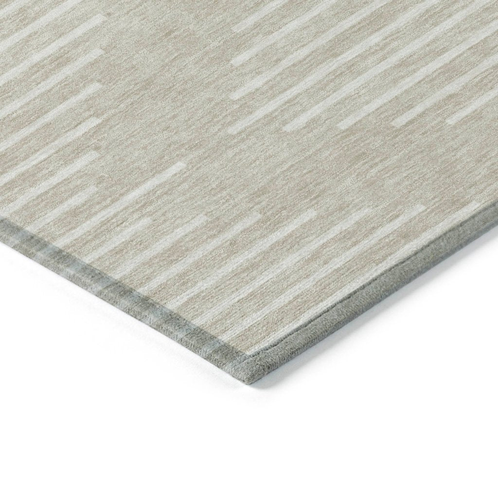 LOOMLAN Rugs Velina Beige Washable Indoor-Outdoor Rug