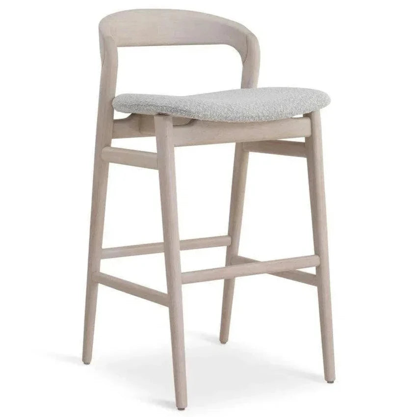 Urbia Velma Boucle Fabric Counter Stool