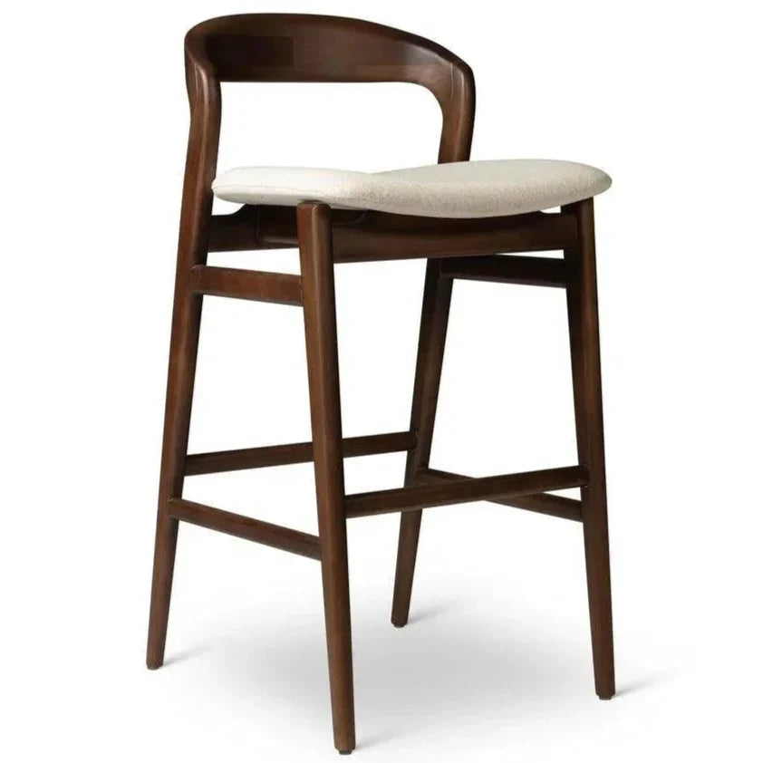 Urbia Velma Boucle Fabric Counter Stool