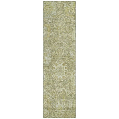 LOOMLAN Rugs Verona Green Washable Indoor-Outdoor Rug